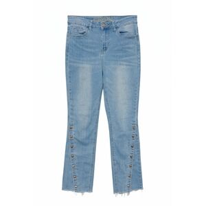 Hydraulic Murray Y2K Indie Straight Denim Jeans Womens Size 8 Baddie Mallcore